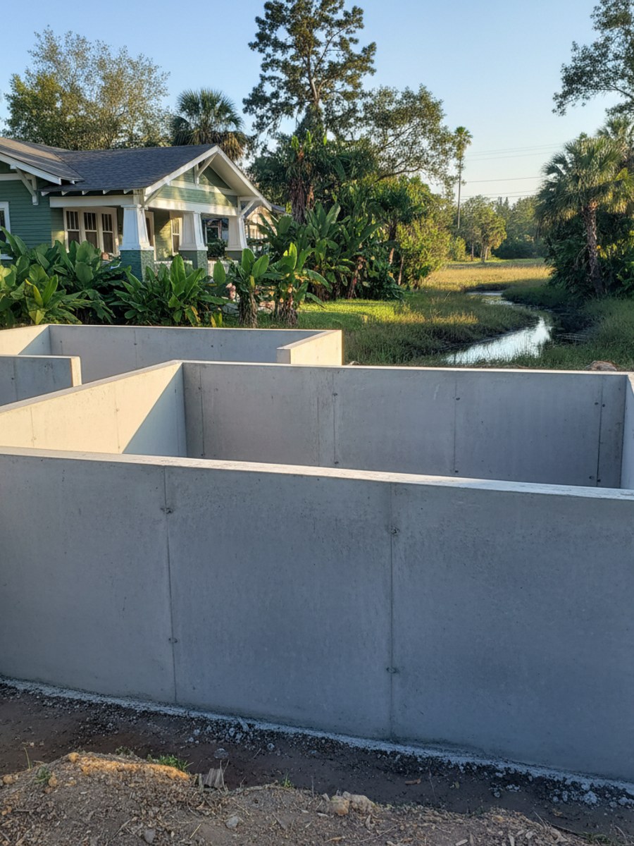 Stamped Concrete completed by Sunrise Concrete Company in Marshall, LA