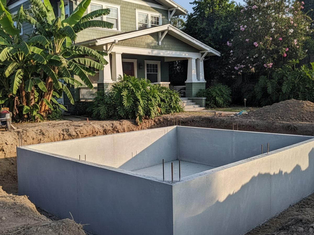 Concrete Patios completed by Sunrise Concrete Company in Bossier City, LA