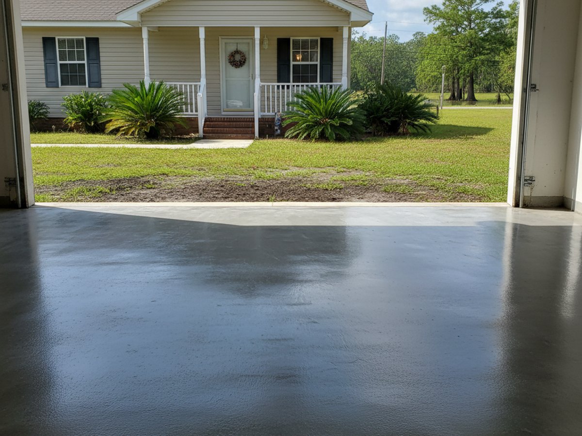 Concrete Repair completed by Sunrise Concrete Company in Minden, LA