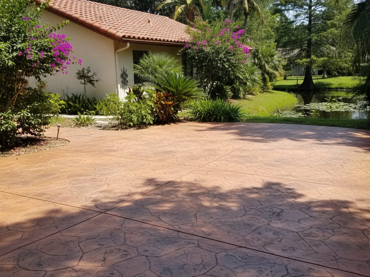 Concrete Pool Decks completed by Sunrise Concrete Company in Greenwood, LA